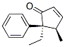 2-Cyclopenten-1-one,5-ethyl-4-methyl-5-phenyl-,(4r,5s)-(9ci) Structure,680620-57-9Structure