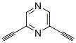 Pyrazine, 2,6-diethynyl-(9ci) Structure,680988-08-3Structure