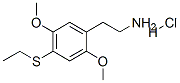 2-[4-(Ethylsulfanyl)-2,5-dimethoxyphenyl]ethanamine hydrochloride (1:1) Structure,681160-71-4Structure