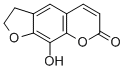 2,3-Dihydro-9-hydroxy-7h-furo[3,2-g][1]benzopyran-7-one Structure,68123-30-8Structure