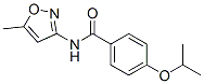 Benzamide, 4-(1-methylethoxy)-n-(5-methyl-3-isoxazolyl)-(9ci) Structure,681236-43-1Structure