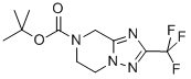 Tert-Butyl 2-(trifluoromethyl)-5,6-dihydro[1,2,4]triazolo[1,5-a]pyrazine-7(8H)-carboxylate Structure,681249-59-2Structure