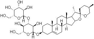 Diosgenyl-3-di-β-o-glucopyranoside Structure,68127-19-5Structure