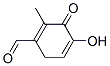 1,4-Cyclohexadiene-1-carboxaldehyde, 4-hydroxy-2-methyl-3-oxo-(9ci) Structure,681453-68-9Structure