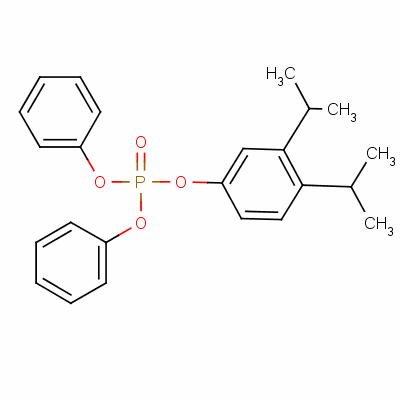 3,4-Bis(isopropyl)phenyl diphenyl phosphate Structure,68155-51-1Structure