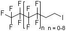 Perfluoro-C2-18-alkylethyl iodides Structure,68188-12-5Structure