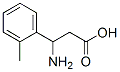 3-Amino-3-(2-methylphenyl)propanoic acid Structure,68208-16-2Structure