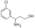 3-Amino-3-(3-chloro-phenyl)-propan-1-ol Structure,68208-25-3Structure