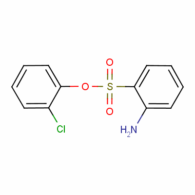 2-Aminobenzenesulfonic acid, 2-chlorophenyl ester Structure,68227-70-3Structure