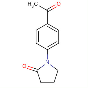 2-Pyrrolidinone, 1-(4-acetylphenyl)- Structure,682351-65-1Structure