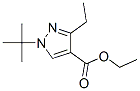 1H-pyrazole-4-carboxylicacid,1-(1,1-dimethylethyl)-3-ethyl-,ethylester(9ci) Structure,682757-45-5Structure