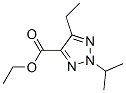 2H-1,2,3-triazole-4-carboxylicacid,5-ethyl-2-(1-methylethyl)-,ethylester(9ci) Structure,682757-69-3Structure