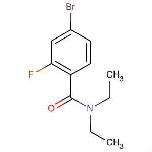 N,n-diethyl-2-fluoro-4-bromobenzamide Structure,682778-07-0Structure