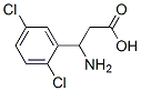 3-Amino-3-(2,5-dichloro-phenyl)-propionic acid Structure,682803-48-1Structure