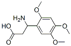 3-Amino-3-(2,4,5-trimethoxy-phenyl)-propionic acid Structure,682804-47-3Structure