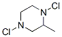 Piperazine, 1,4-dichloro-2-methyl-(7ci,8ci) Structure,6830-32-6Structure