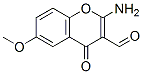 2-Amino-6-methoxy-4-oxo-4H-chromene-3-carbaldehyde Structure,68301-78-0Structure