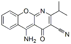 2-Amino-7-isopropyl-5-oxo-5H-[1]benzopyrano[2,3-b]pyridine-3-carbonitrile Structure,68302-12-5Structure