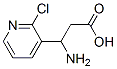 3-Amino-3-(2-chloro-pyridin-3-yl)-propionic acid Structure,683219-98-9Structure