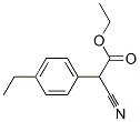 Benzeneacetic acid, alpha-cyano-4-ethyl-, ethyl ester (9ci) Structure,683220-27-1Structure