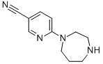 6-(1,4-Diazepan-1yl)nicotinonitrile Structure,683274-59-1Structure