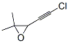 Oxirane, 3-(chloroethynyl)-2,2-dimethyl-(9ci) Structure,68344-68-3Structure