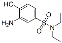 3-Amino-N,N-diethyl-4-hydroxy-benzenesulfonamide Structure,6837-92-9Structure