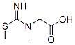 Glycine, n-[imino(methylthio)methyl]-n-methyl-(9ci) Structure,683737-22-6Structure