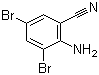 2-Amino-3,5-dibromobenzonitrile Structure,68385-95-5Structure