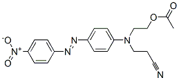 3-[[2-(Acetyloxy)ethyl][4-[(4-nitrophenyl)azo]phenyl]amino]propiononitrile Structure,68391-42-4Structure