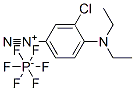 3-Chloro-4-(diethylamino)benzenediazonium hexafluorophosphate Structure,68413-88-7Structure