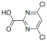 4,6-Dichloro-2-pyrimidinecarboxylic acid Structure,684220-30-2Structure