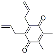 2,5-Cyclohexadiene-1,4-dione, 2,3-dimethyl-5,6-di-2-propenyl-(9ci) Structure,684262-71-3Structure