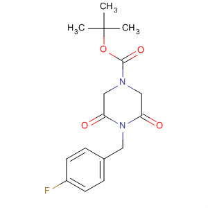 4-(4-Fluoro-benzyl)-3,5-dioxo-piperazine-1-carboxylic acid tert-butyl ester Structure,684284-53-5Structure