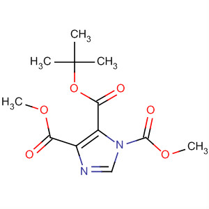 Imidazole-1,4,5-tricarboxylic acid 1-tert-butyl ester 4,5-dimethyl ester Structure,684286-99-5Structure