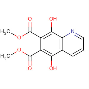 5,8-Dihydroxy-quinoline-6,7-dicarboxylic acid dimethyl ester Structure,684287-56-7Structure