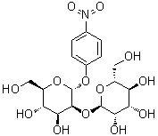 4-Nitrophenyl 2-o-(α-d-mannopyranosyl)-α-d-mannopyranoside Structure,68462-57-7Structure