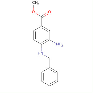 Methyl 3-amino-4-(benzylamino)benzoate Structure,68502-22-7Structure