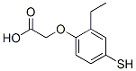 Acetic acid, (2-ethyl-4-mercaptophenoxy)-(9ci) Structure,685138-87-8Structure