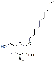 (3R,4s,5s,6r)-2-(decyloxy)-6-(hydroxymethyl)tetrahydro-2h-pyran-3,4,5-triol Structure,68515-73-1Structure