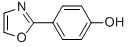 4-(Oxazol-2-yl)phenol Structure,68535-56-8Structure