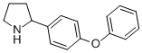 2-(4-Phenoxyphenyl)-pyrrolidine Structure,68548-73-2Structure