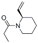 Piperidine, 2-ethenyl-1-(1-oxopropyl)-, (2r)-(9ci) Structure,685509-85-7Structure