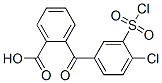 2-(4-Chloro-3-(chlorosulfonyl)benzoyl)benzoic acid Structure,68592-12-1Structure