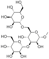 α1,3α1,6-Mannotriose α-Methyl Glycoside Structure,68601-74-1Structure