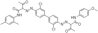 Pigment Yellow 127 Structure,68610-86-6Structure