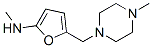 2-Furanamine, n-methyl-5-[(4-methyl-1-piperazinyl)methyl]- Structure,686257-43-2Structure