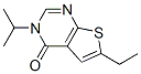 Thieno[2,3-d]pyrimidin-4(3h)-one, 6-ethyl-3-(1-methylethyl)- (9ci) Structure,686334-21-4Structure