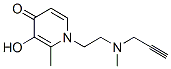 4(1H)-pyridinone, 3-hydroxy-2-methyl-1-[2-(methyl-2-propynylamino)ethyl]-(9ci) Structure,686722-65-6Structure