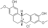 Phellodendrine standard Structure,6873-13-8Structure